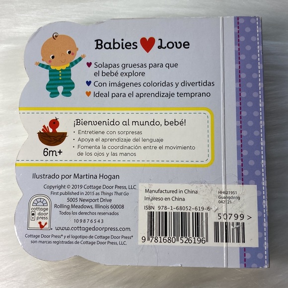 Lift the Flaps Baby Board Books in Spanish Primeras Palabras & Vehiculos - Picture 13 of 15